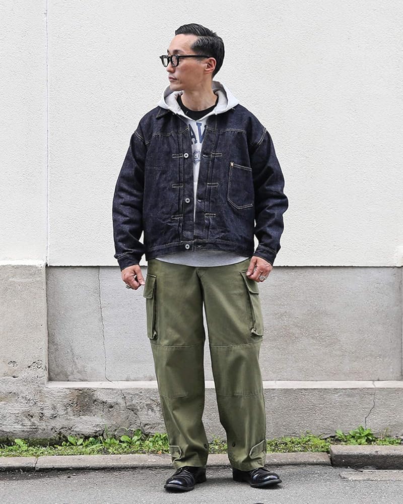 Amazon | フランス軍タイプ M-47 カーゴパンツ 後期型 HBT